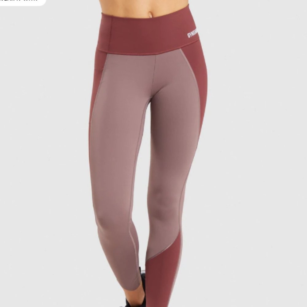 Gymshark euphoria leggings, XS, colorblock